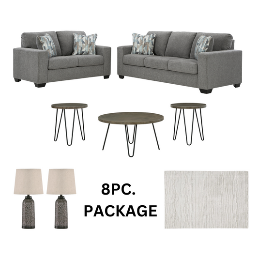 Deltona 8pc. Living Room Package